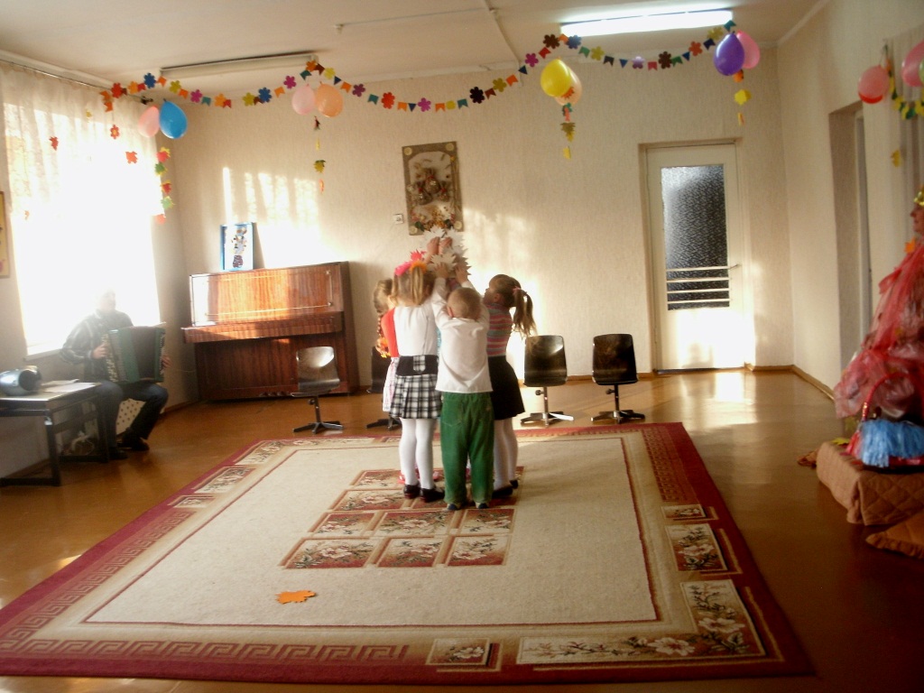 Занятак у дзіцячым садку “Восеньская музыка”