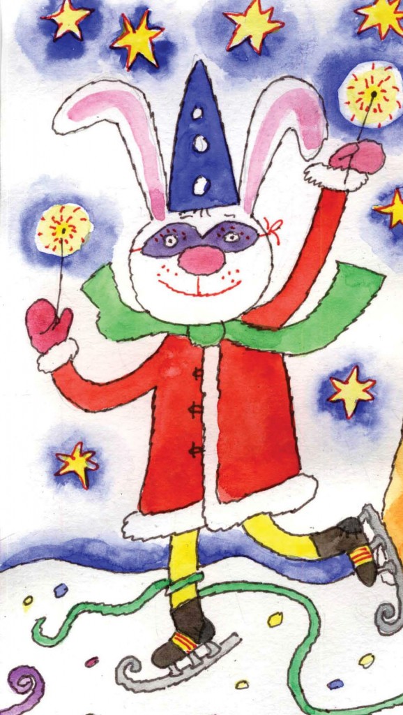 Навагодні верш зайца