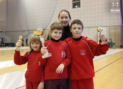 Тры кубкі з міжнароднага турніра